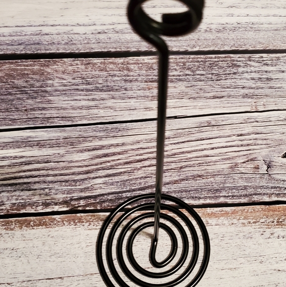 NEW American Metalcraft 12" High Swirl Card Holder - Picture 1 of 3